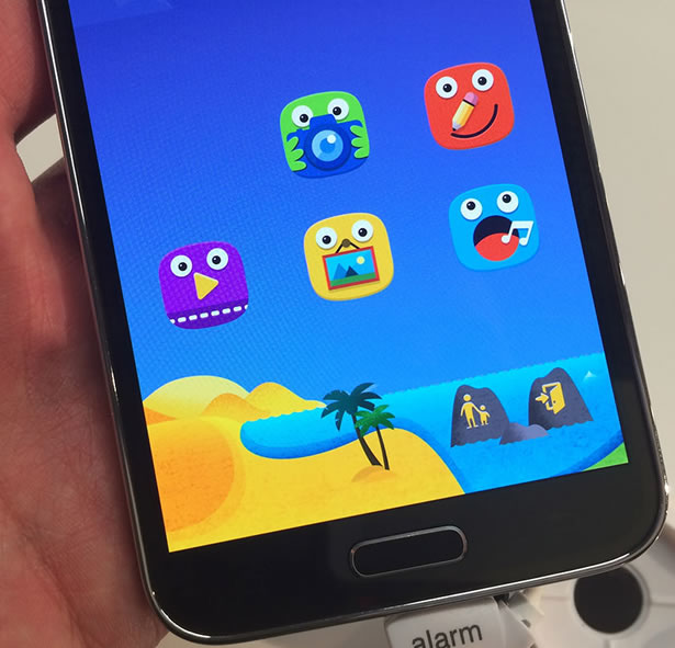 Samsung Galaxy S5 Kids Mode